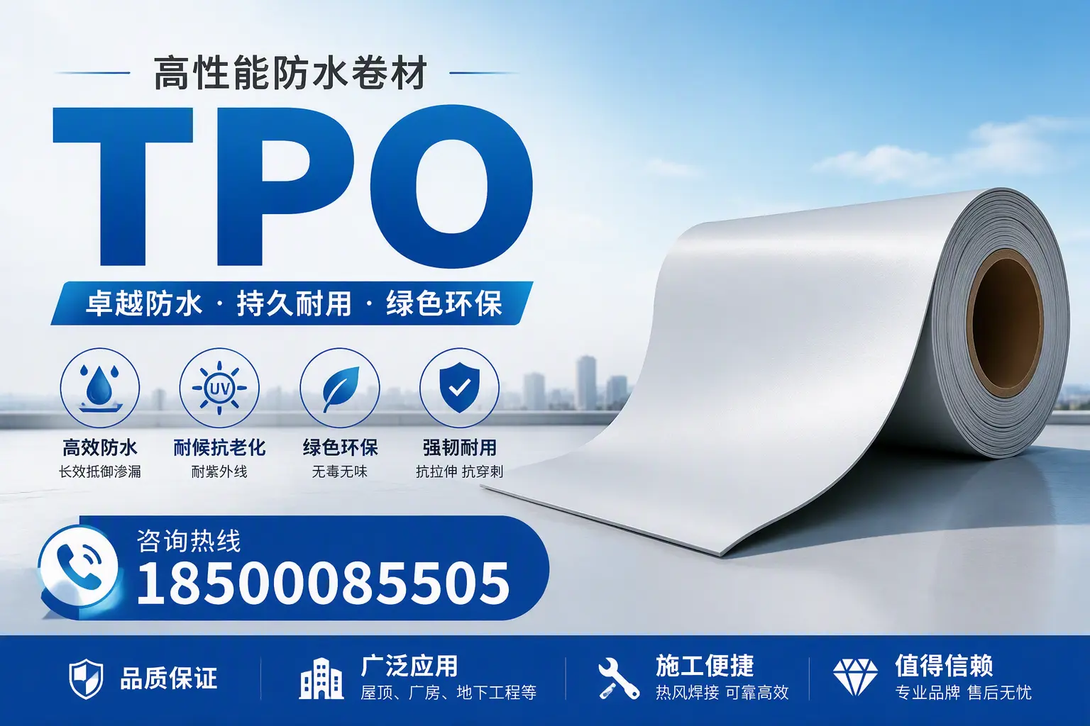 TPO材料的环保特性及其在莆田的应用
